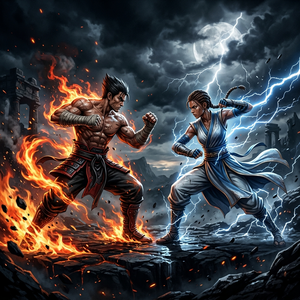 Mortal Kombat 1 PS5 game available for rent in Dubai