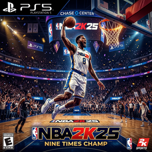 NBA 2K25 PS5 basketball game available for rent in Dubai