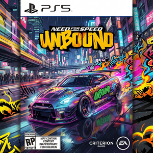 Need for Speed Unbound PS5 racing game available for rent in Dubai