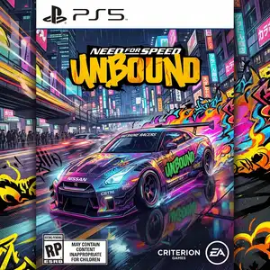 Need for Speed Unbound PS5 racing game available for rent in Dubai