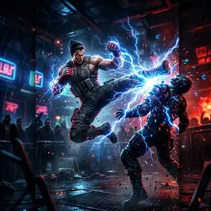 Tekken 8 PS5 game available for rent in Dubai